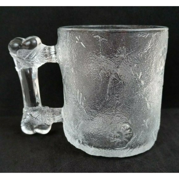 Vintage 1993 The Flintstones Pre-Dawn Mug Cup Roc Donalds McDonald's Glass - Picture 3 of 7